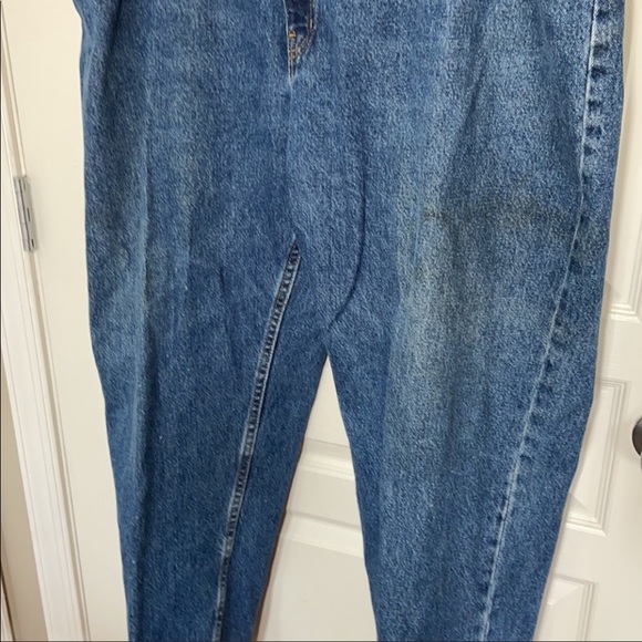 donated … Final Price 100% Cotton Big Mans Blue Denim Jeans 46x30 Work Jeans - Picture 4 of 11
